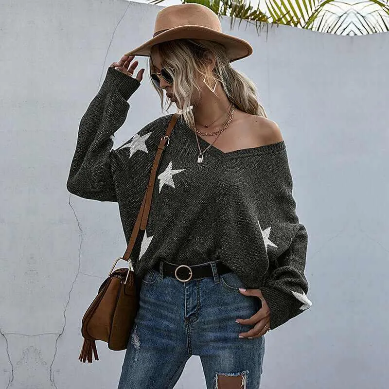 Glow Chic's Cute Tassel Knitted Sweater