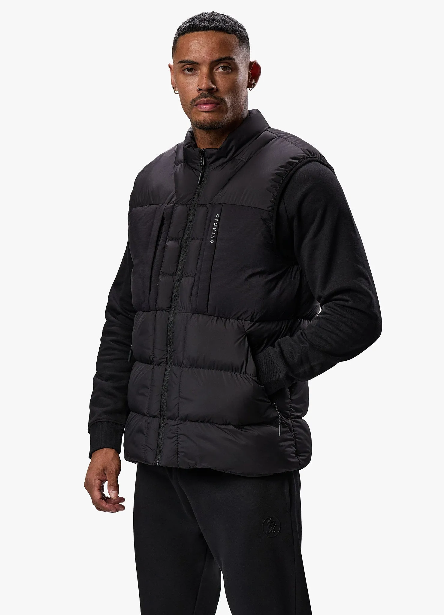 Gym King Synergy Gilet - Black