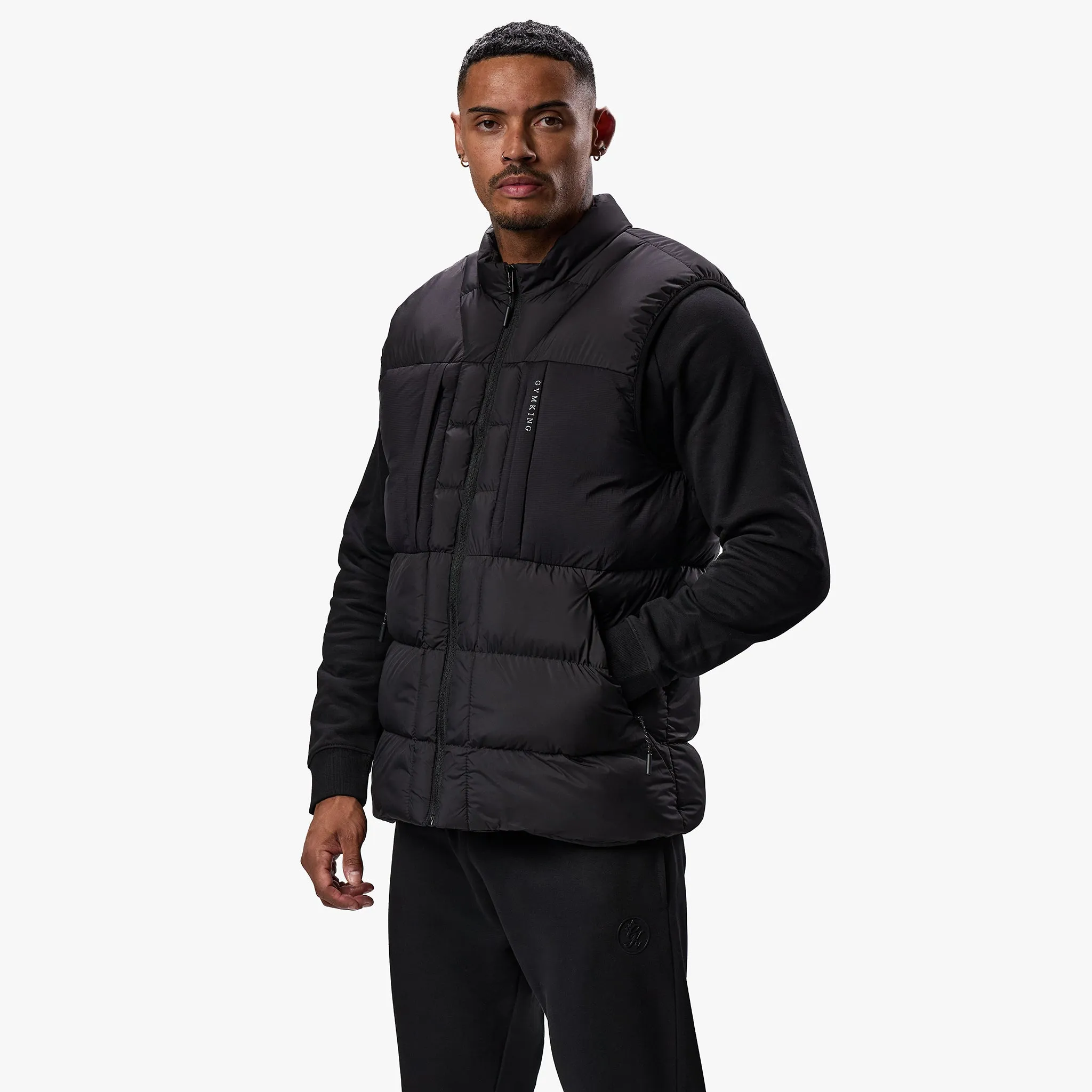 Gym King Synergy Gilet - Black