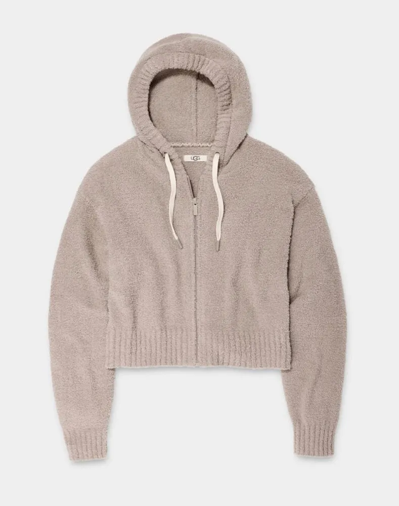 Hana Zip Hoodie in Granite by UGG