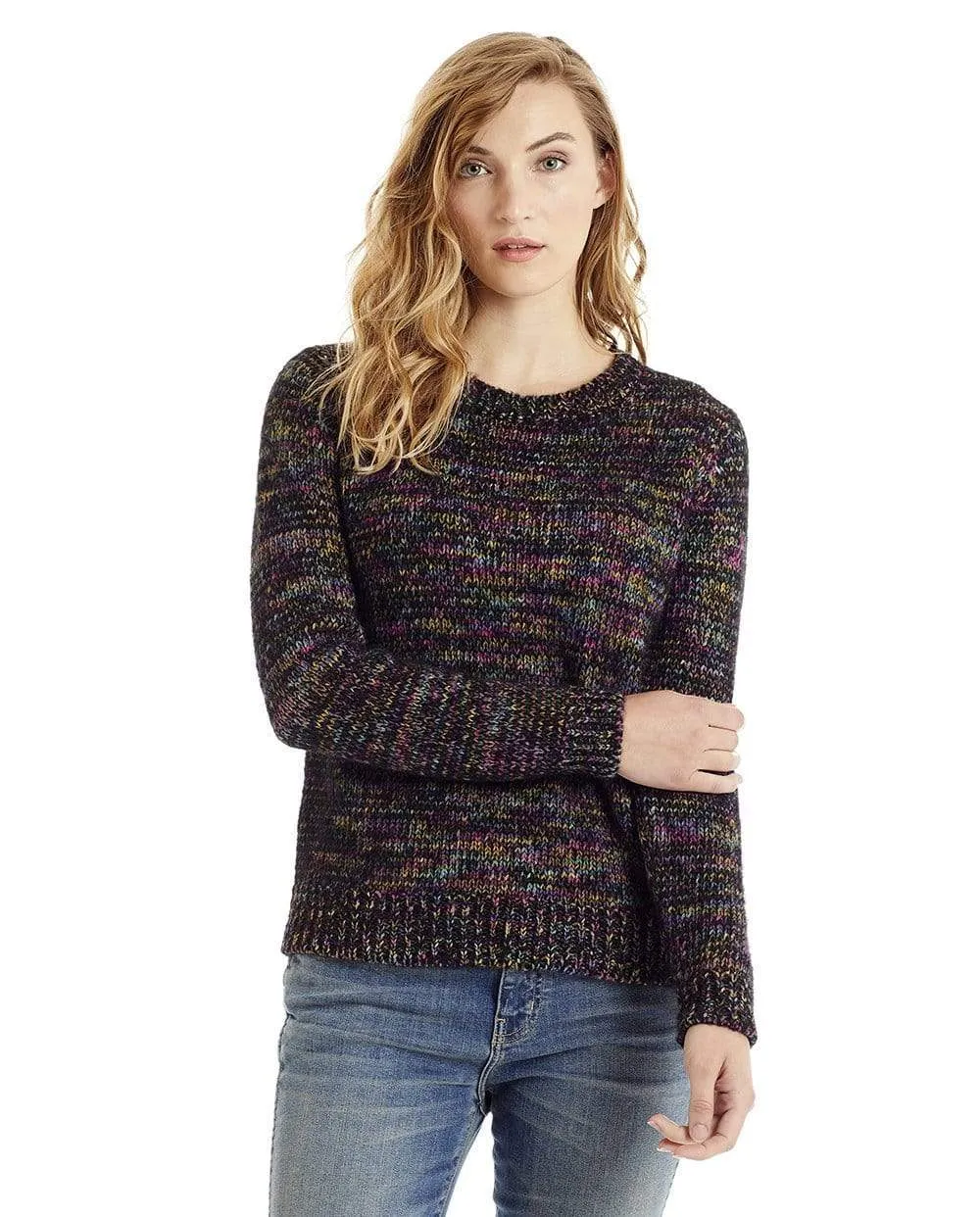 Hand-Dyed Suri Alpaca Sweater for Women