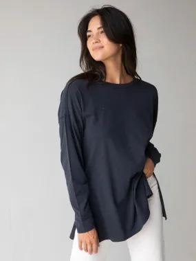 Hang Around Tunic - Navy