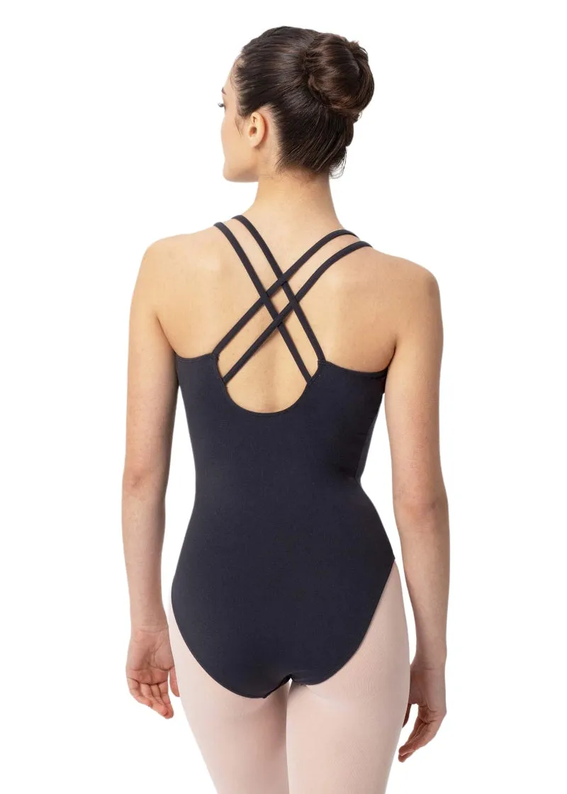 Intermezzo Twin Strap Cross Back Camisole Leotard