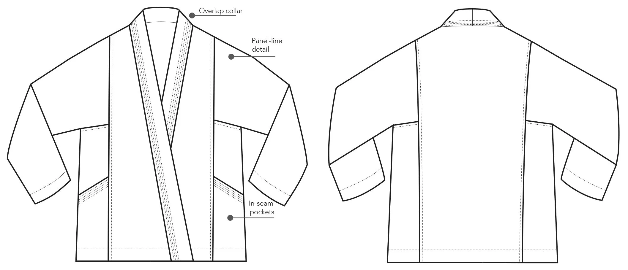 Jinul jacket J.2121 | PDF Sewing Pattern