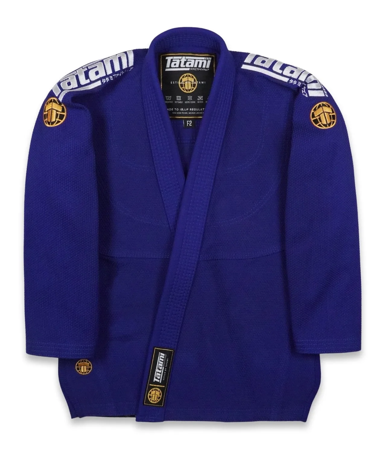 Ladies Estilo Gold Label Gi - Royal Blue