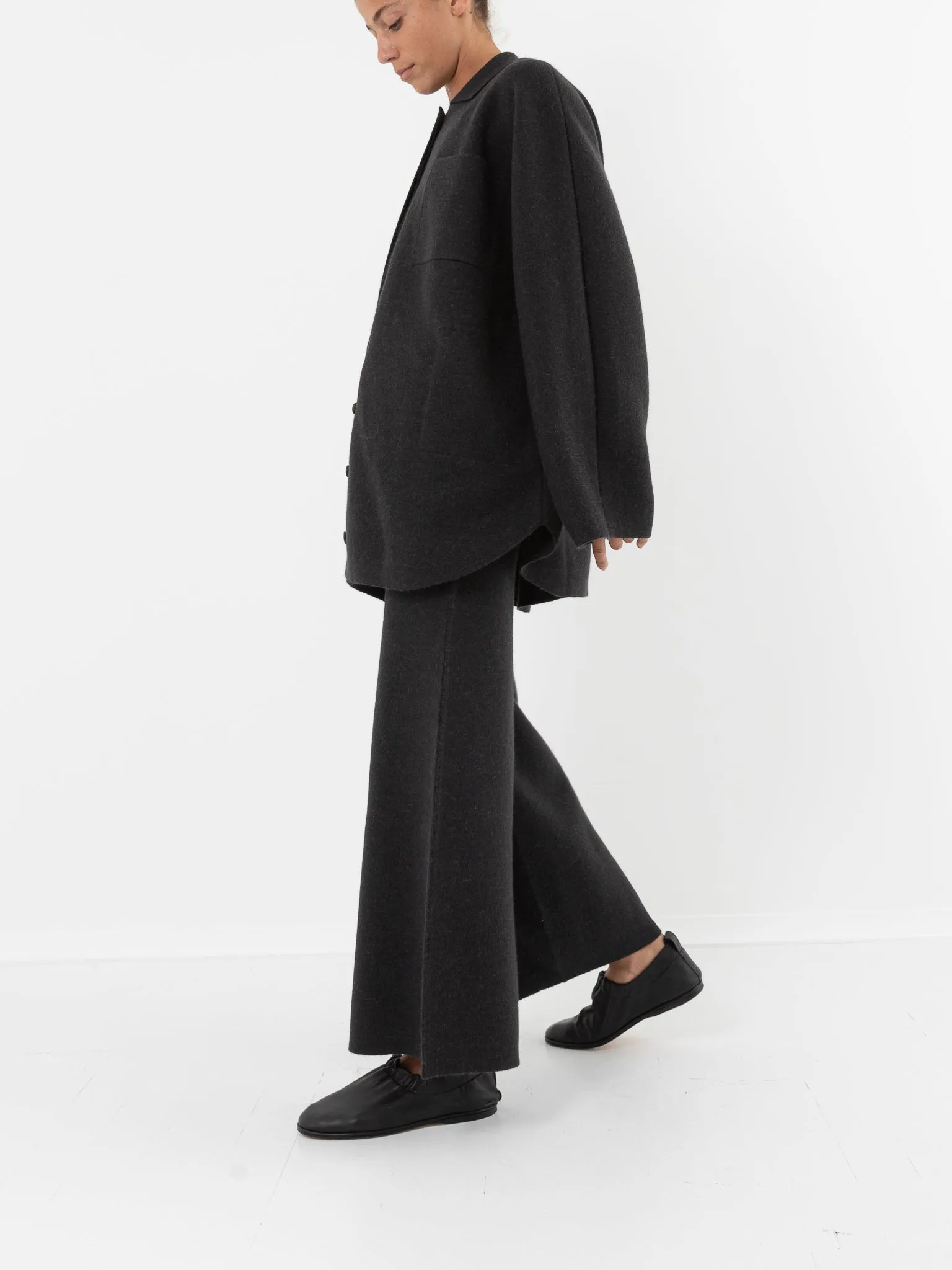 Lauren Manoogian Double Knit Flare Pants