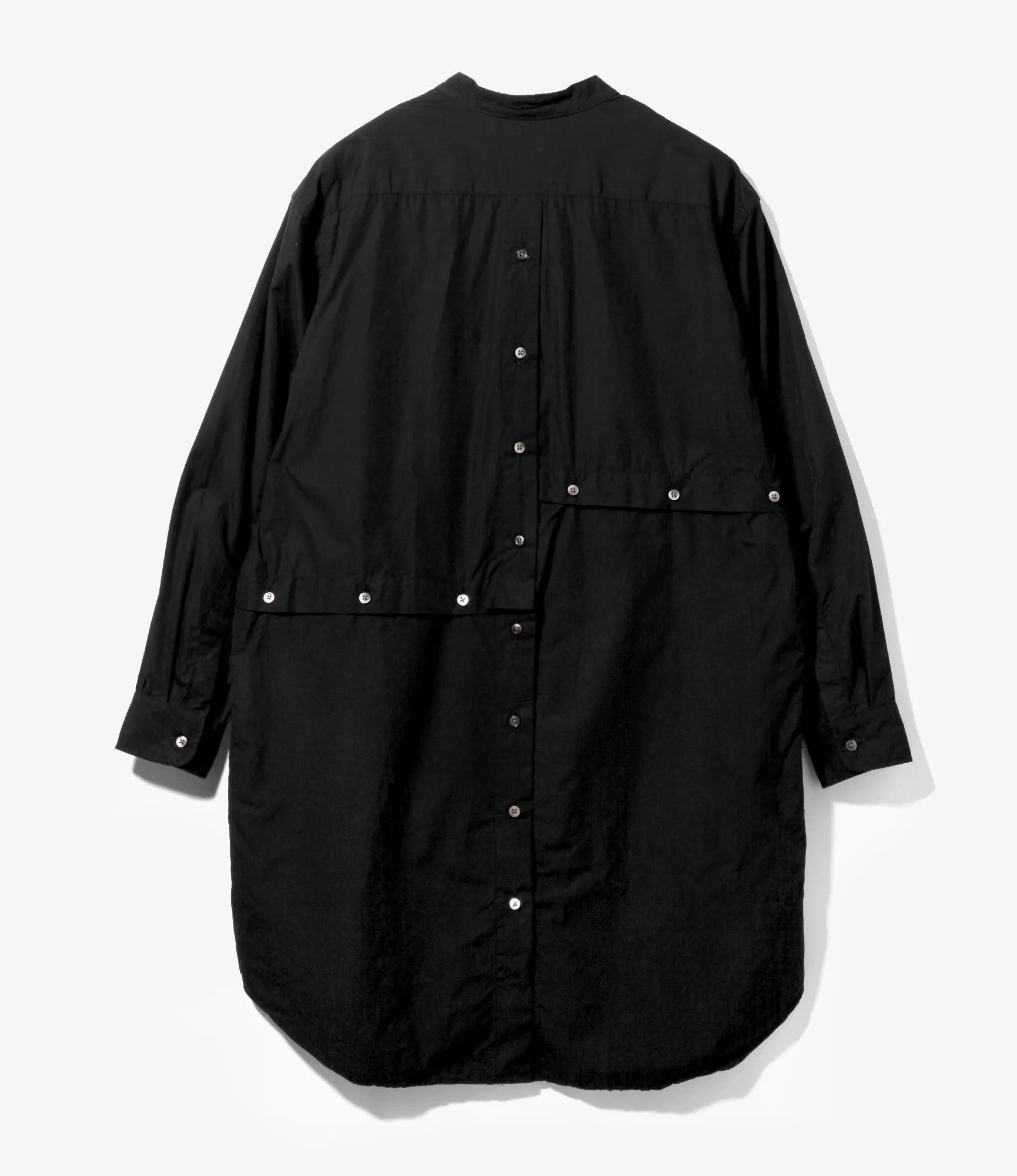 LB Shirt – Black 100's 2-Ply Broadcloth