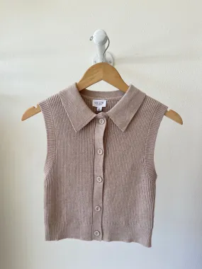 Le Lis Brown Sweater Top