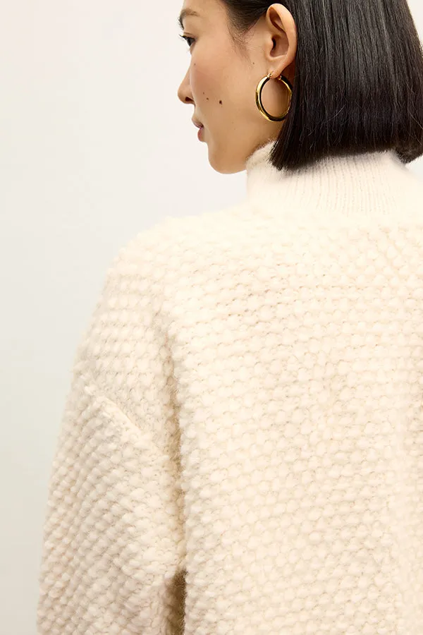 Lea Sweater - Loop Knit :: Snow