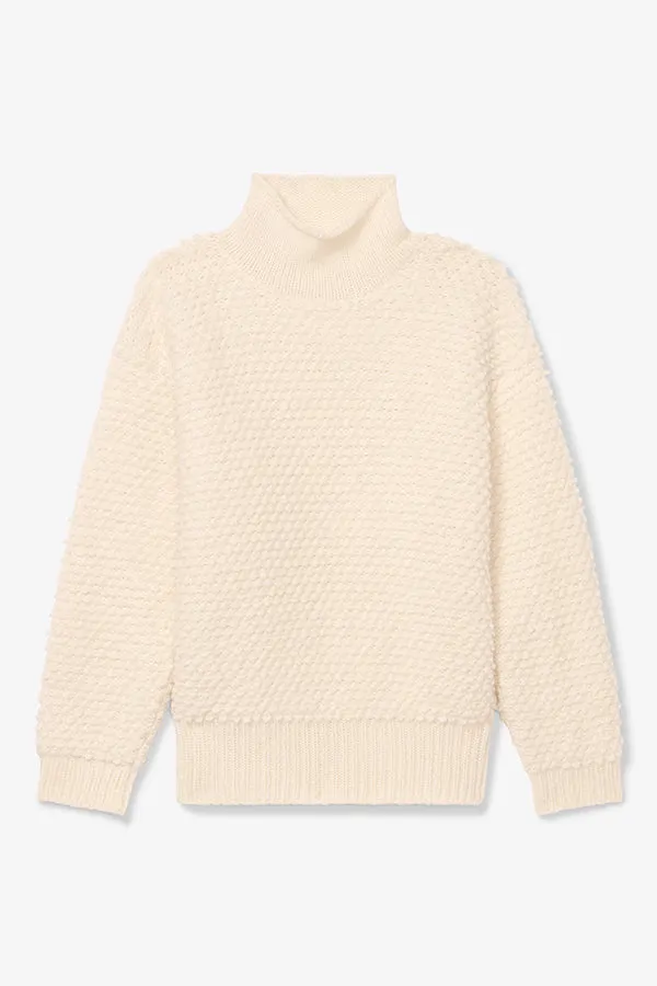 Lea Sweater - Loop Knit :: Snow