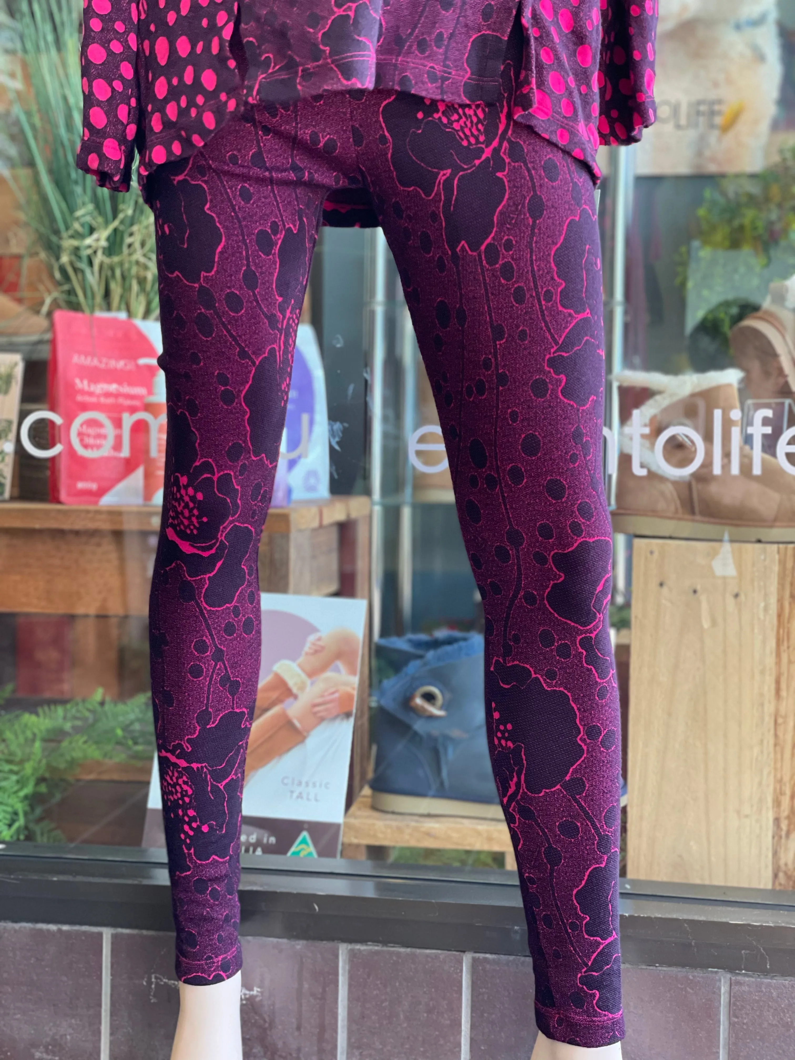 Legging Poppy Orchid Valia