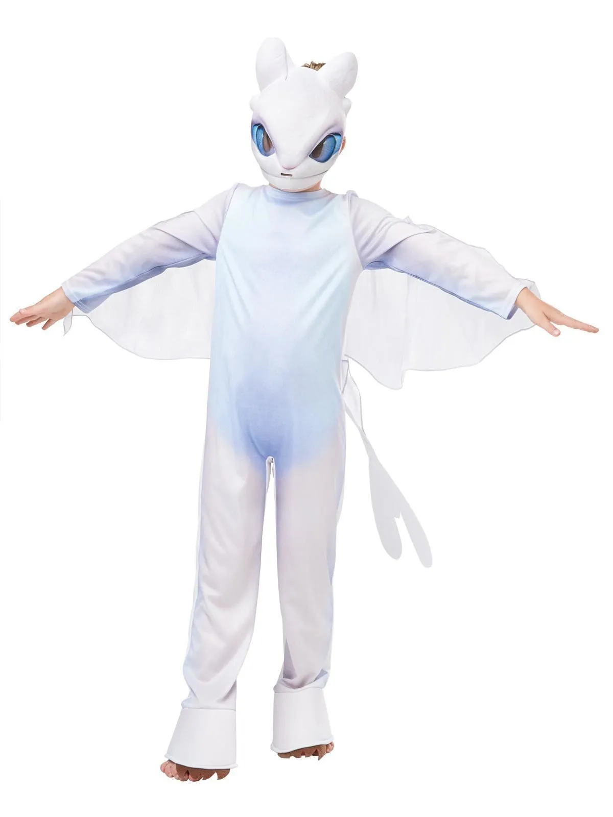 Light Fury Deluxe Costume for Kids - How to Train Your Dragon