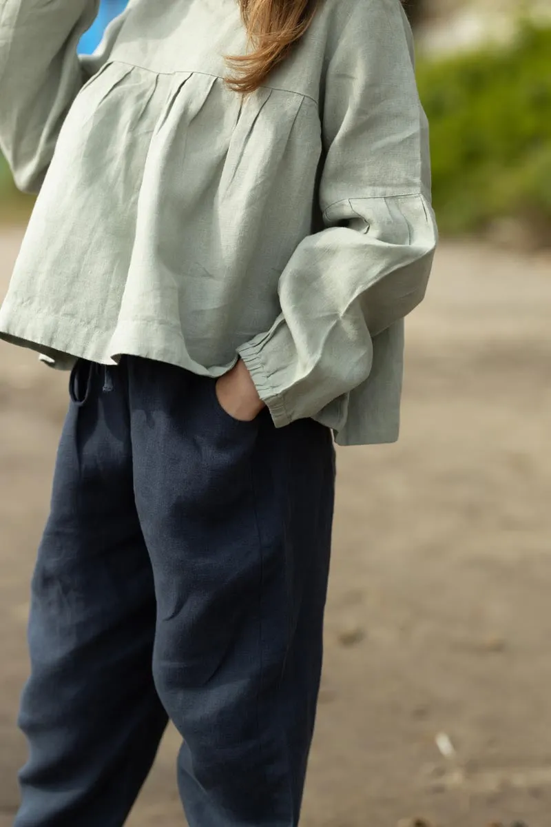 Linen Joggers For Her