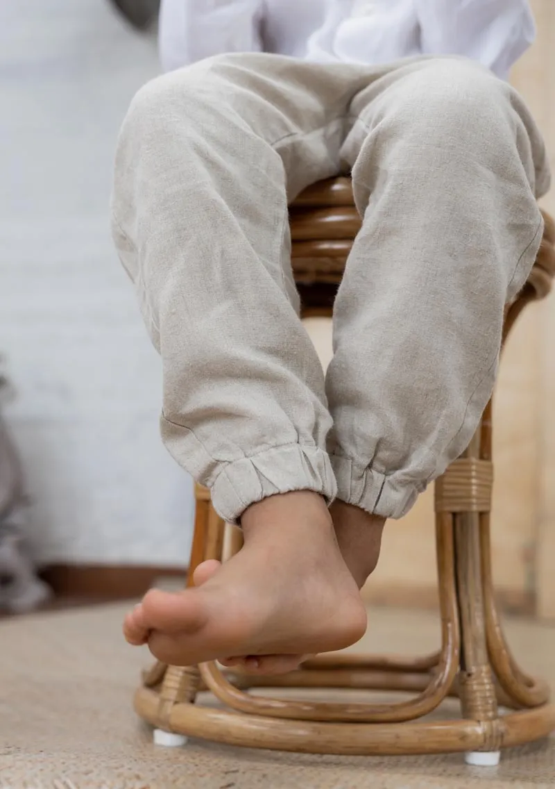 Linen Joggers For Him