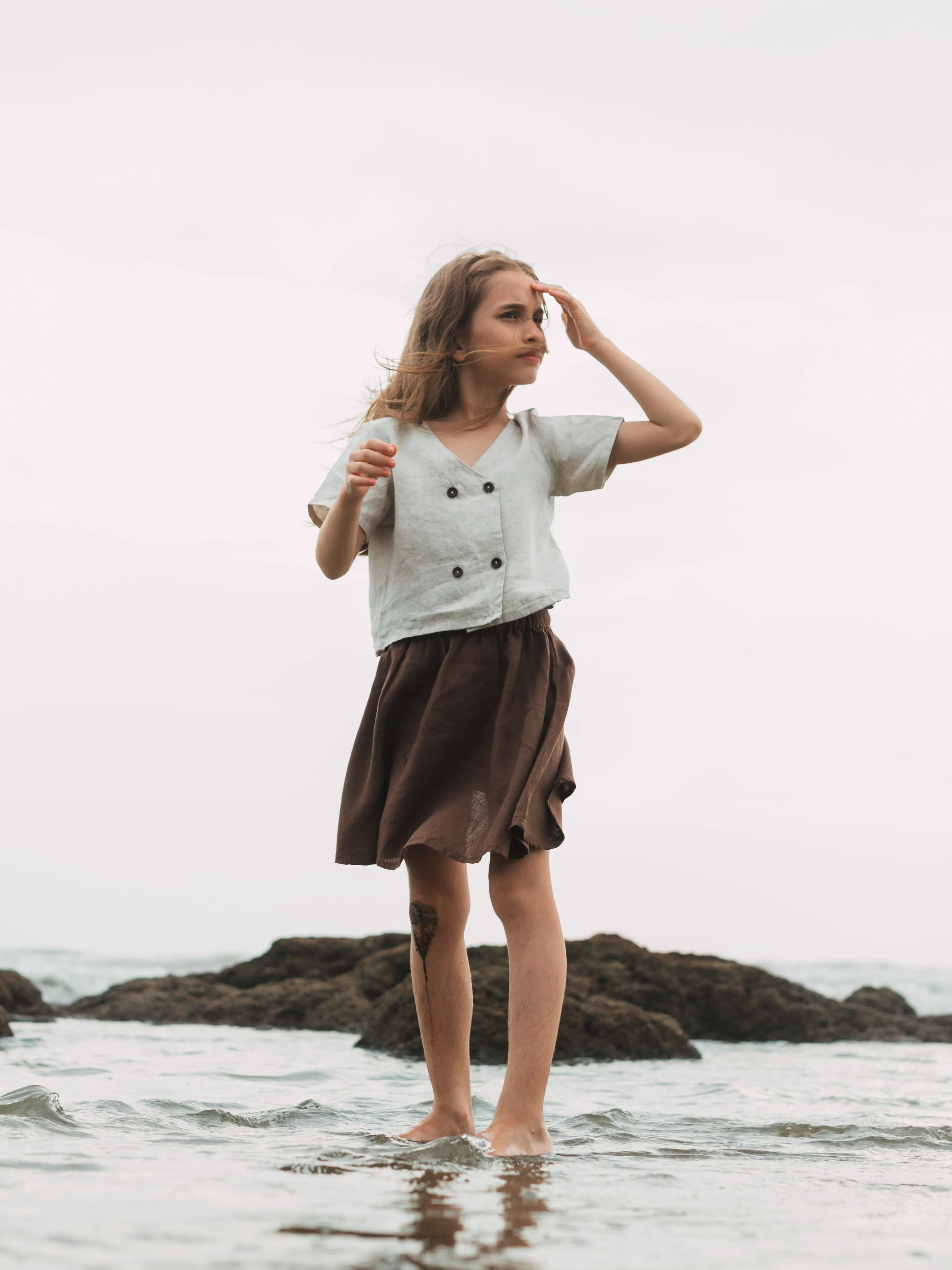 Linen Skirt