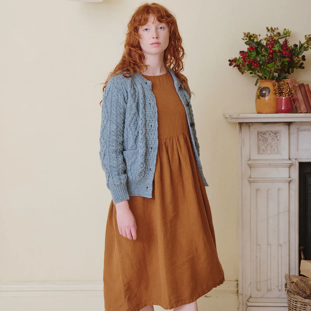 Linen Smock Dress - Sienna