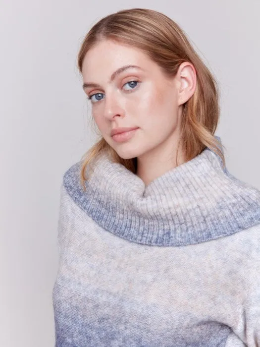 Long Cowl Neck Sweater