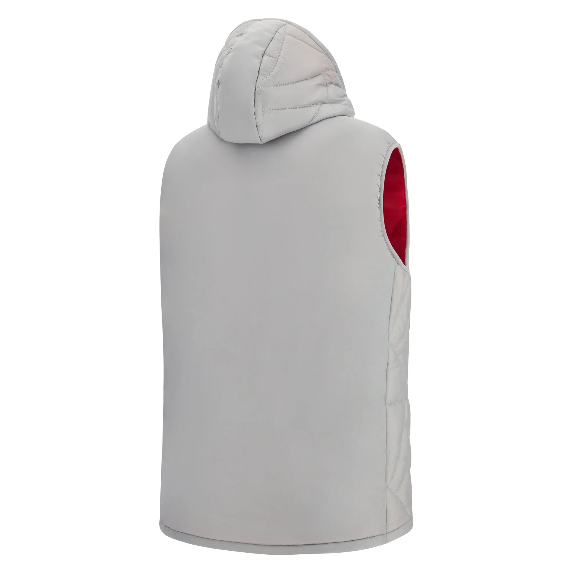 Macron Wales WRU Mens Rugby Hooded Gilet