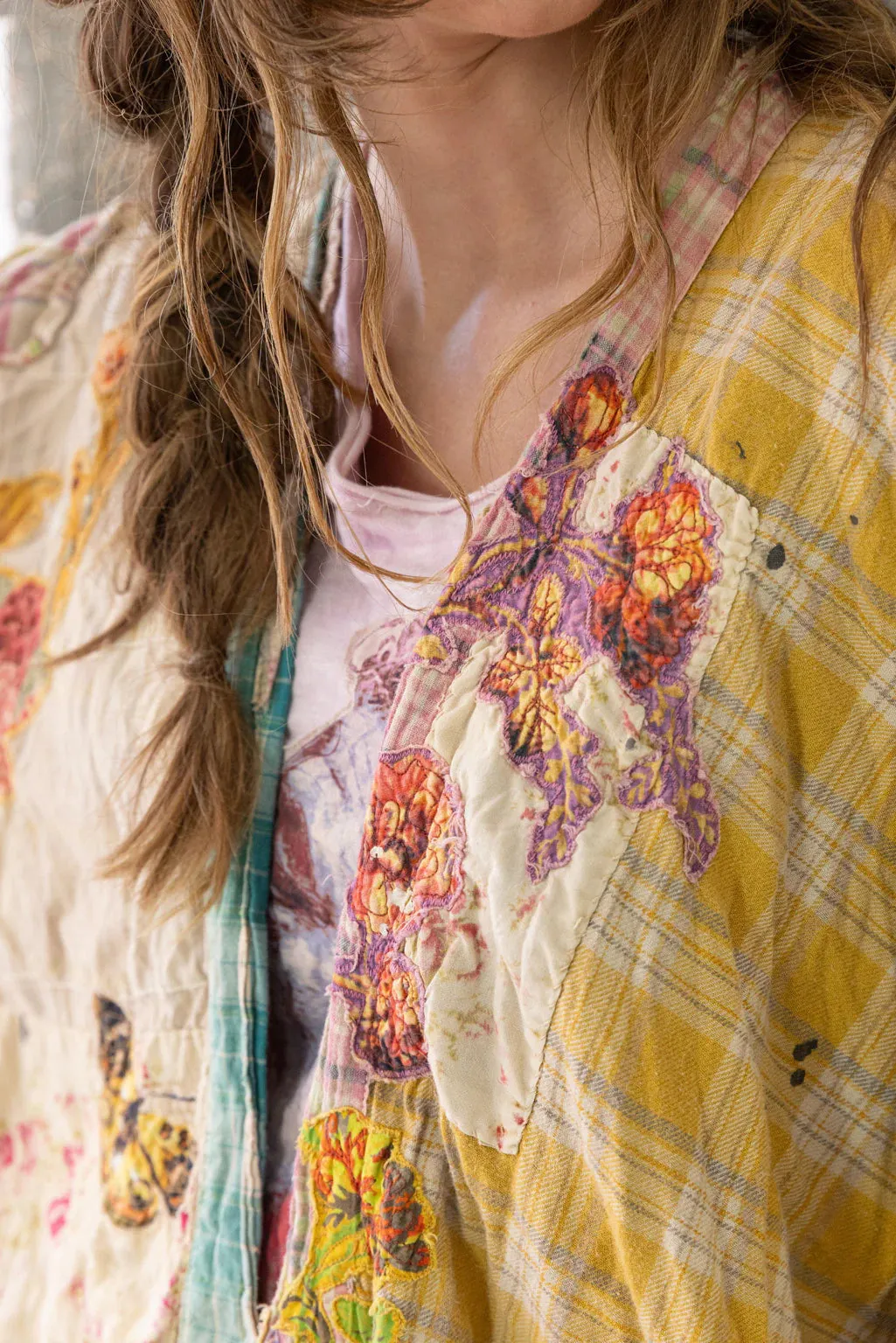 Magnolia Pearl Jacket 798 - Patchwork Beatix Kimono - Madras App