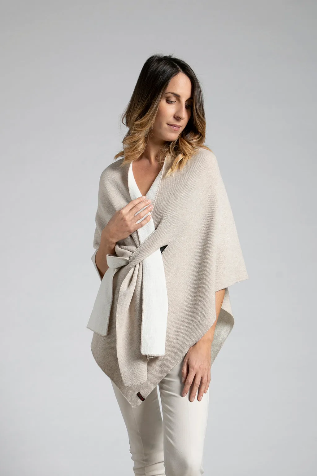 Mantella Firenze Luxe Wool Cape by Curling Collection