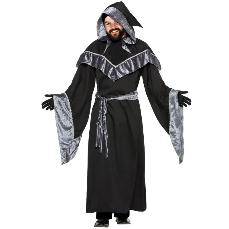 Medieval Dark Sorcerer Mens Costume