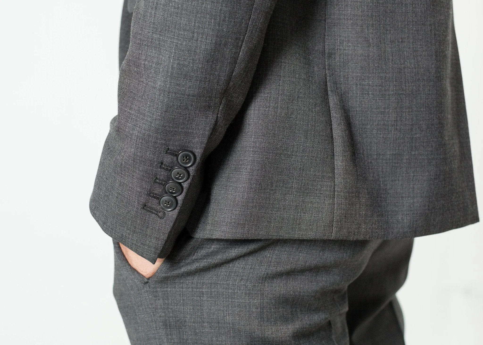 Men's Completo Suit in Grey