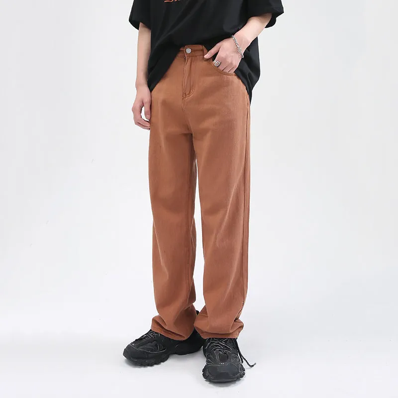 Men's Simple Loose Multicolor Casual Pants