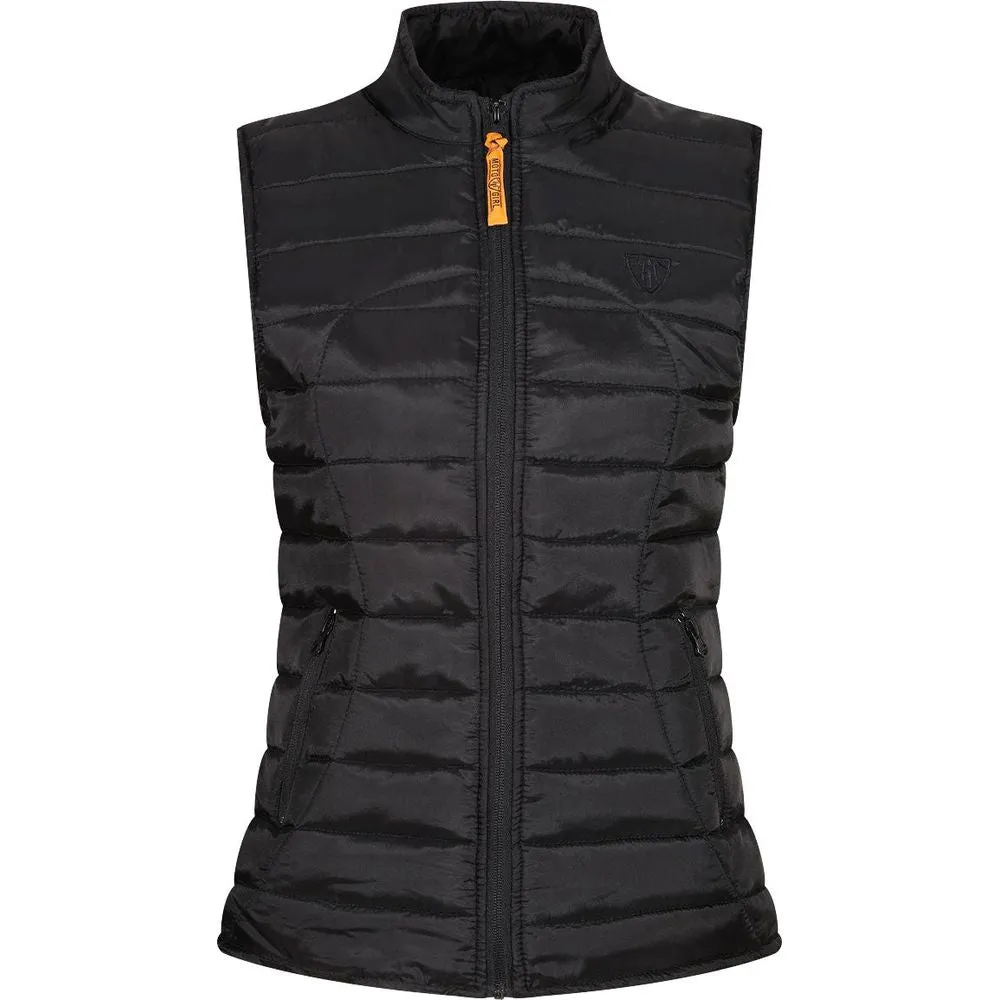 MotoGirl Joules Ladies Gilet Black