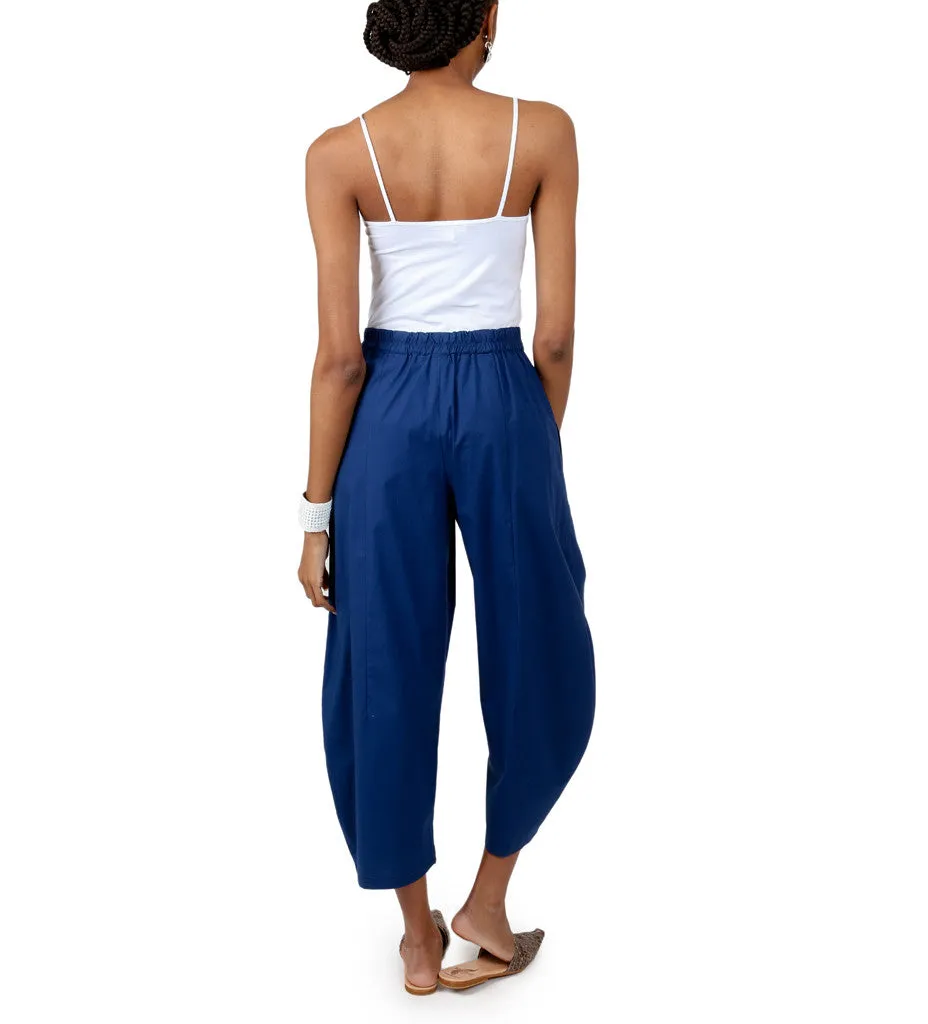 Nagada Balloon Pant: Navy