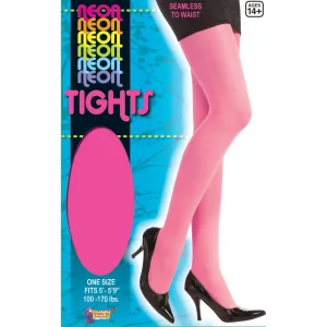 Neon Tights - Pink, Purple, Orange & Green - Forum Novelties