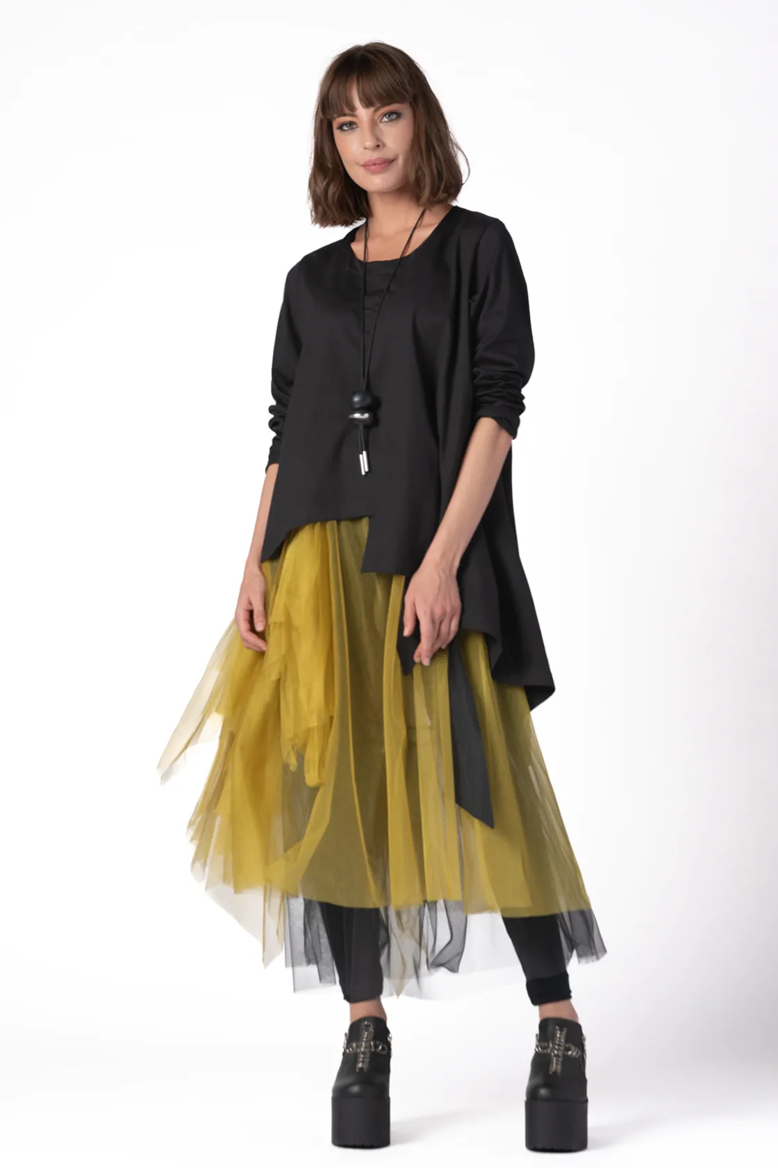 Nigella Top in Black Tokyo