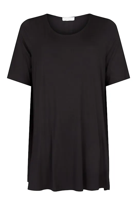 Noen Pleated Top in Black