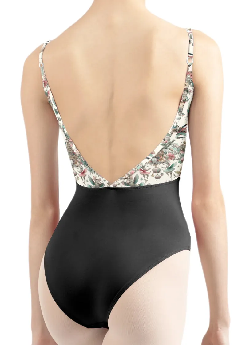 Nutcracker Fairytale Demi Jardin Camisole Leotard (Ebony)