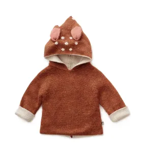 Oeuf Bambi Hoodie Hazelnut Bambi