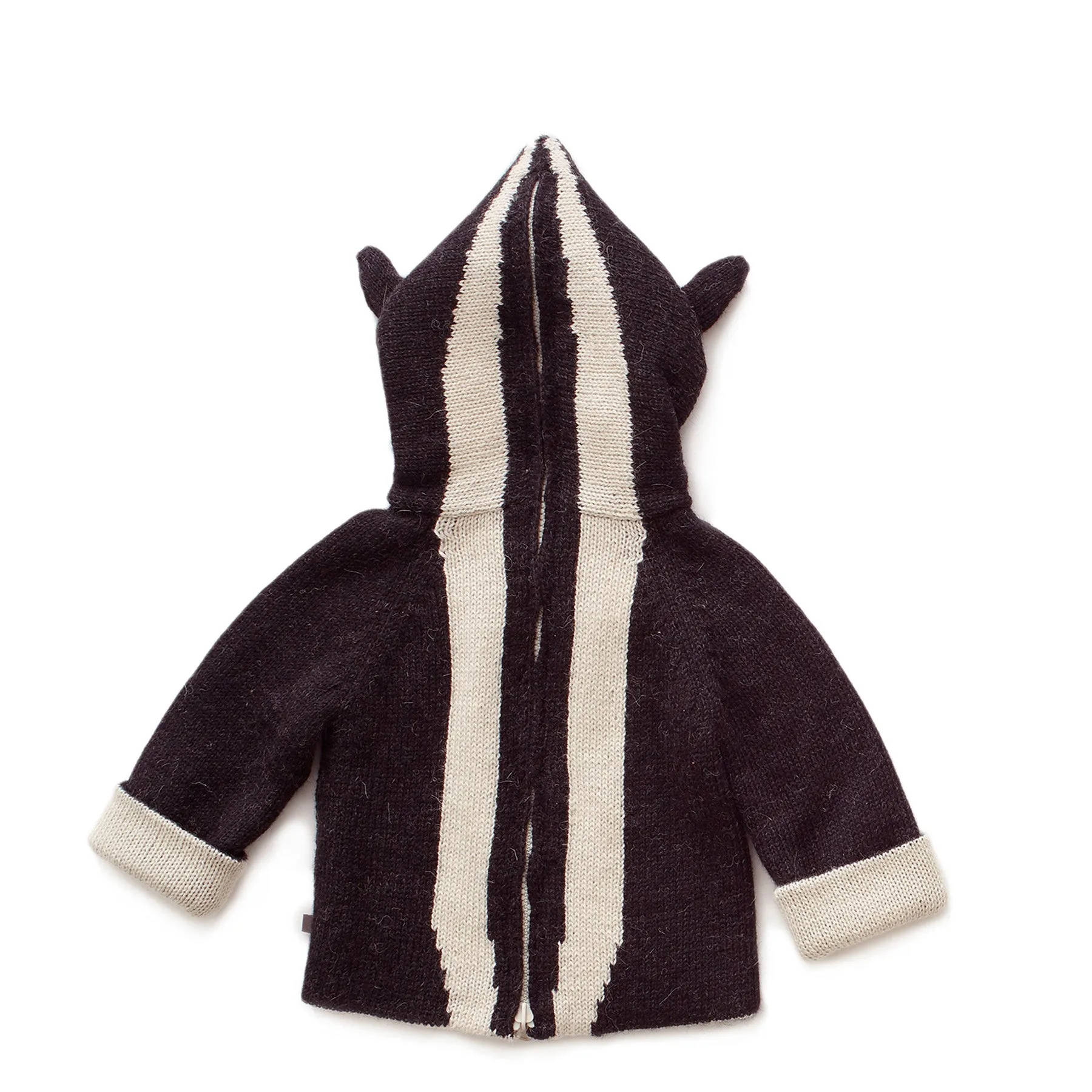 Oeuf Reversible Hoodie Skunk