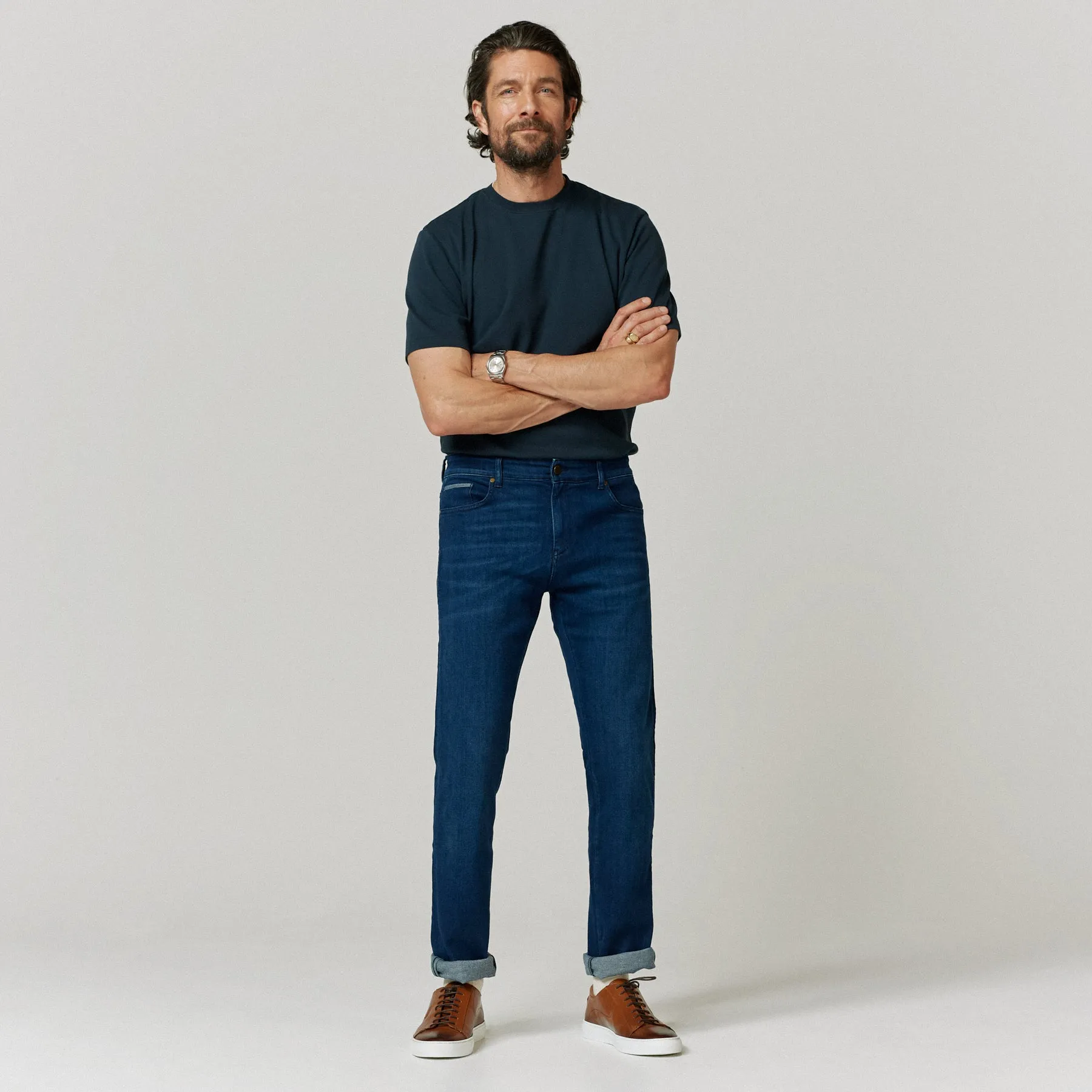 Oliver Sweeney Navigli Jean in Dark Blue Denim