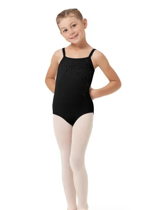 ON SALE Rose Vine Maia Youth Camisole Leotard (Black)