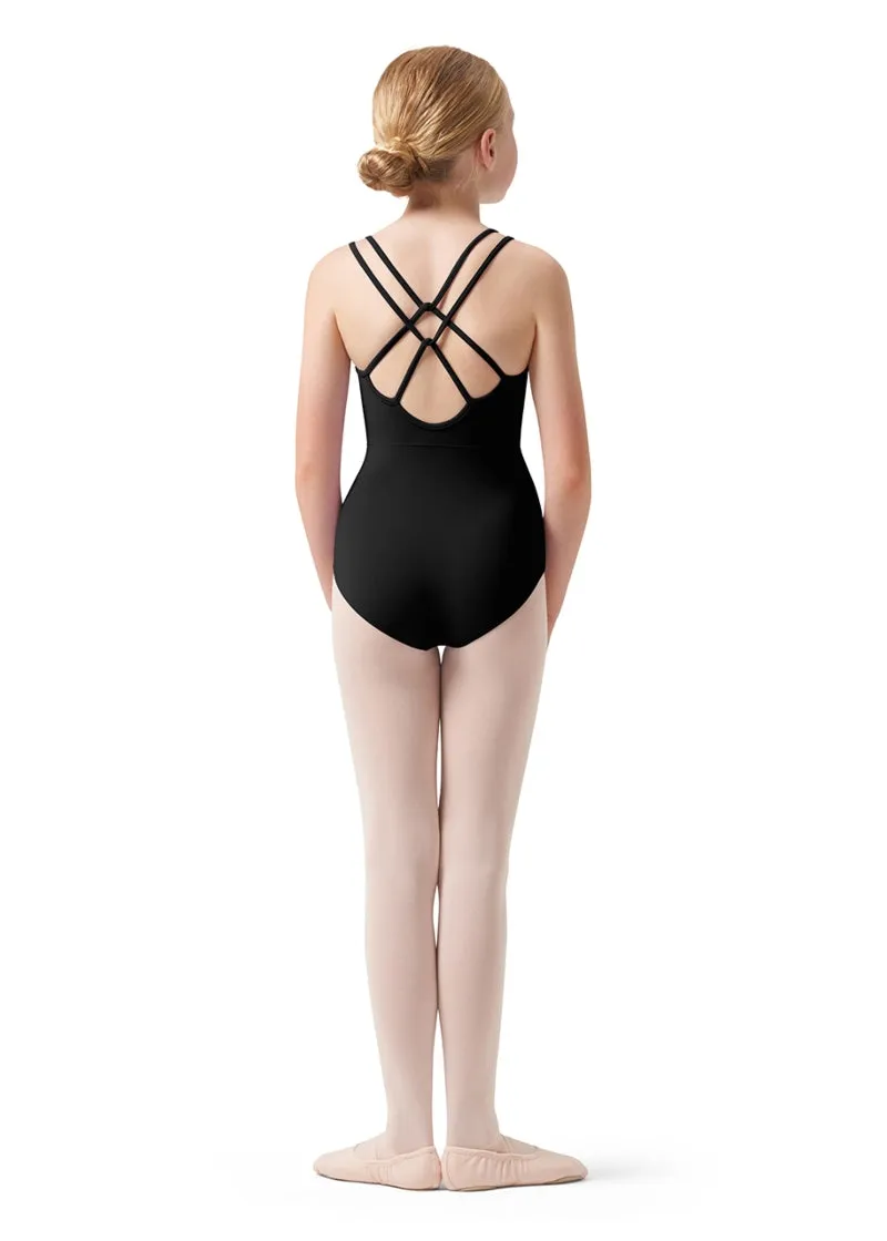 ON SALE Rose Vine Sadie Youth Camisole Leotard (Black)