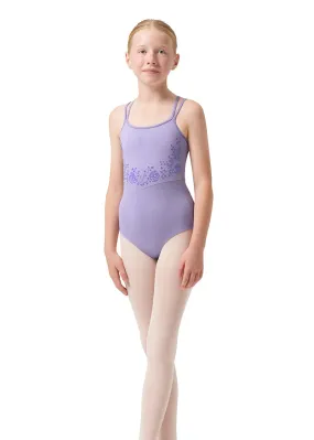 ON SALE Rose Vine Sadie Youth Camisole Leotard (Lilac)