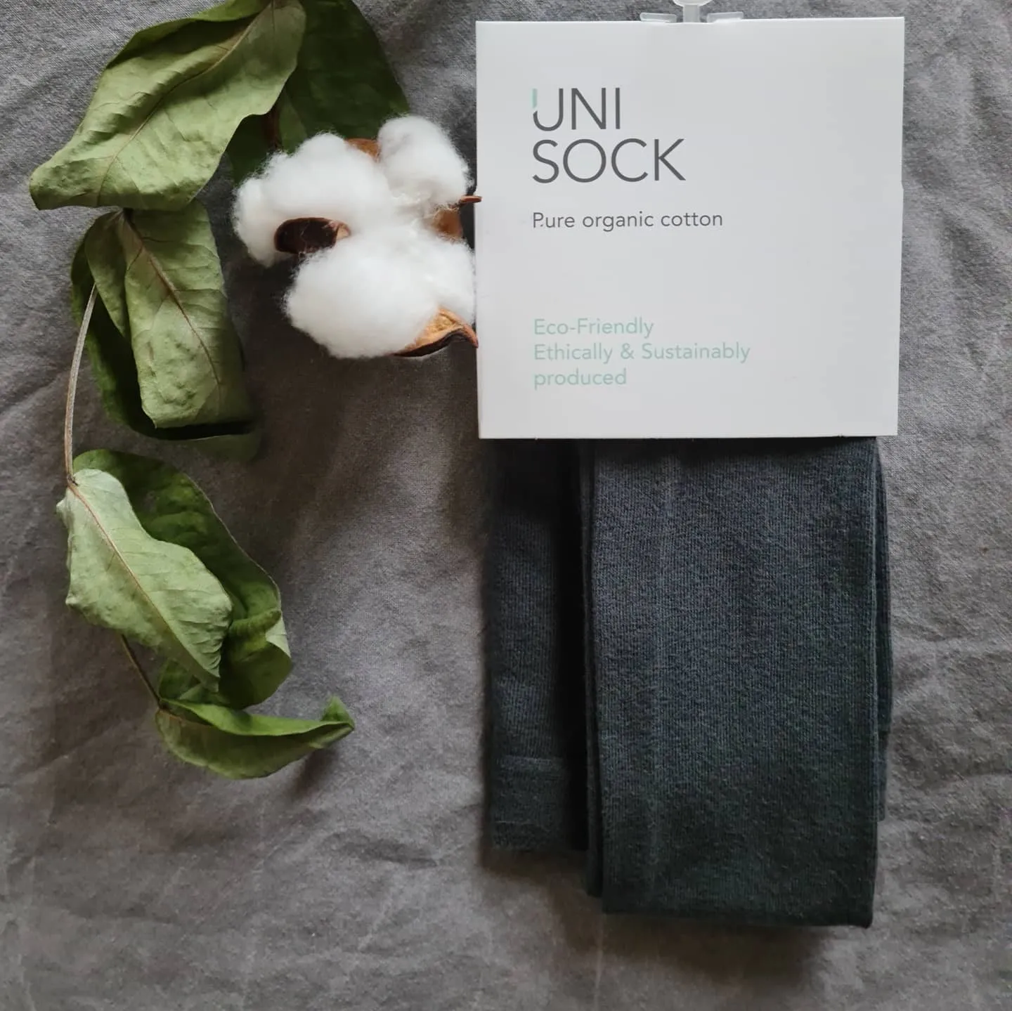 Organic Cotton Tights With Flat Seams