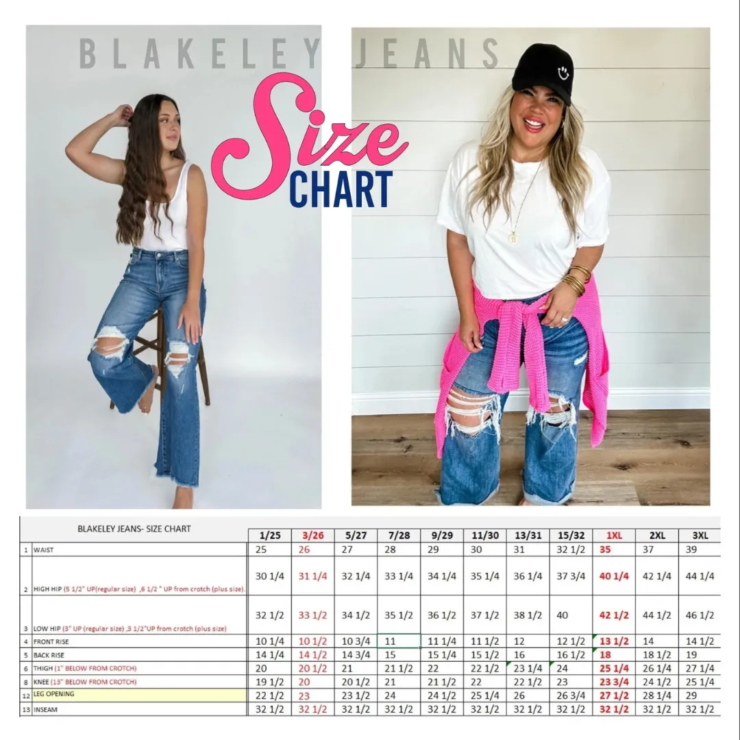 Original Blakeley Distressed Jeans Pre-Order