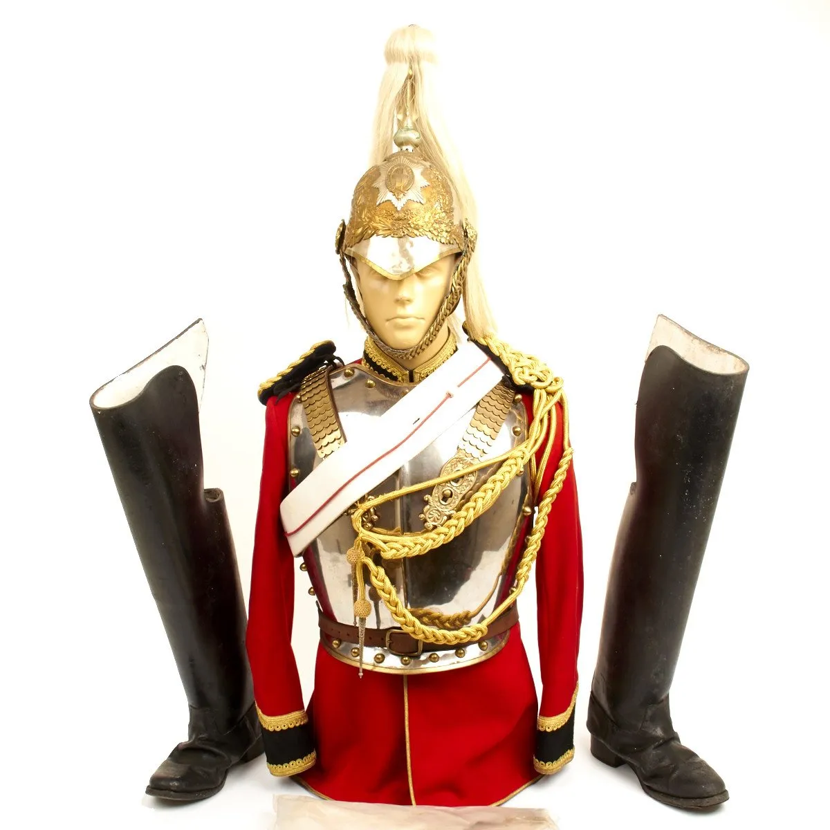 Original British Household Cavalry Life Guard Trooper Complete Uniform Set