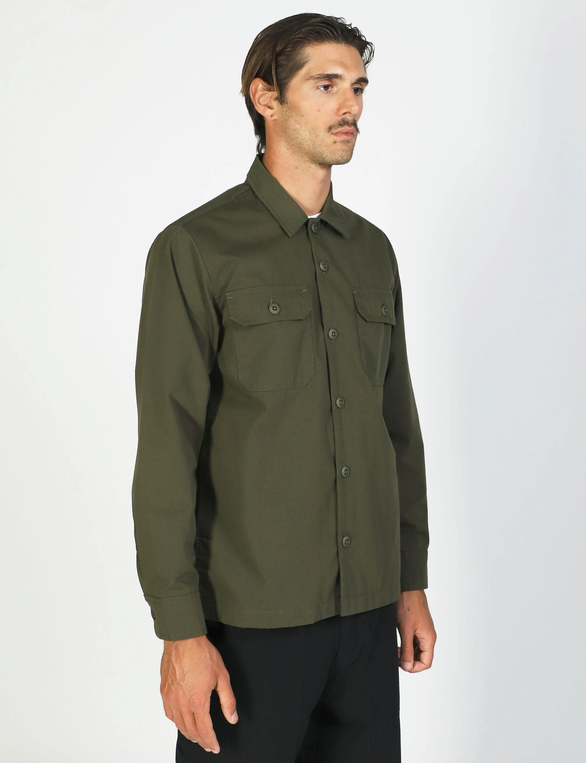 Overshirt Ripstop Canvas - Army