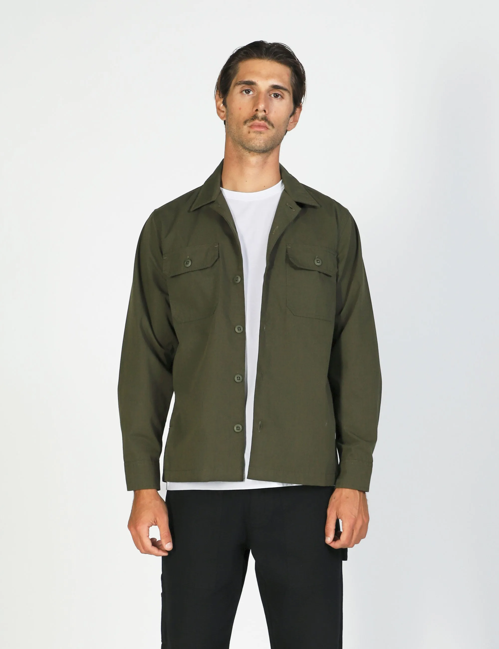 Overshirt Ripstop Canvas - Army