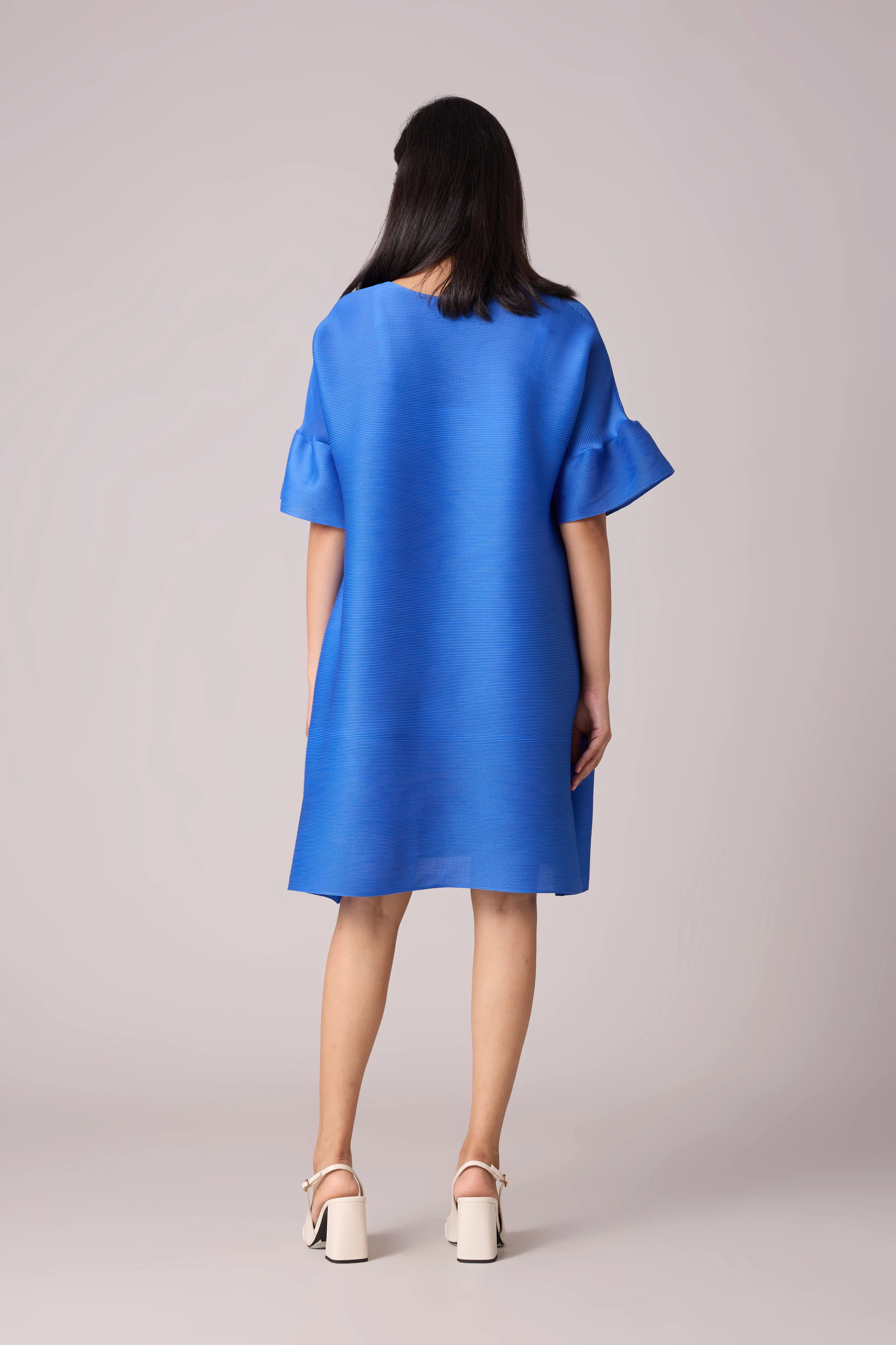 Paulina Dress - Azure Blue