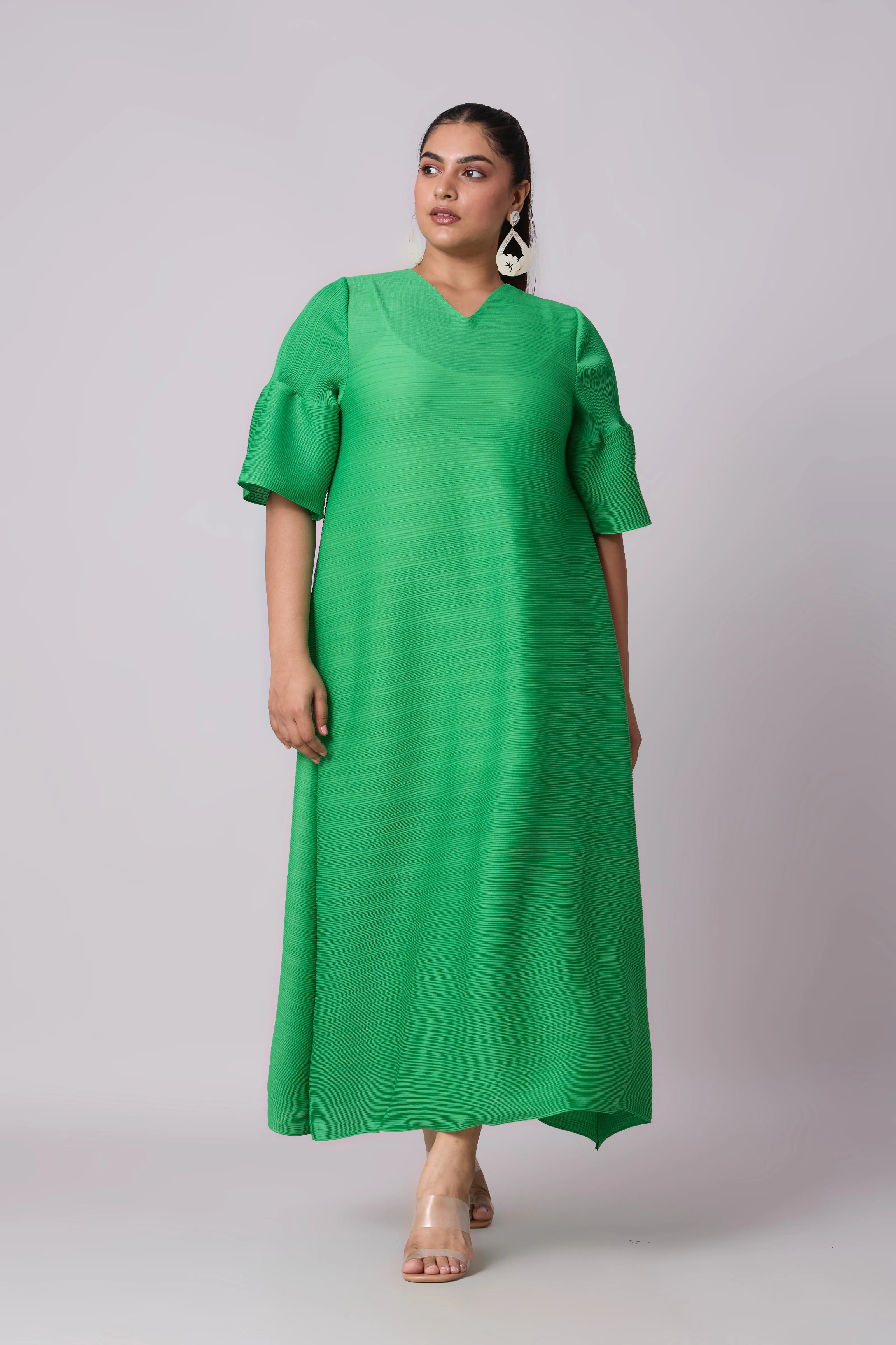 Paulina Midi Dress - Green