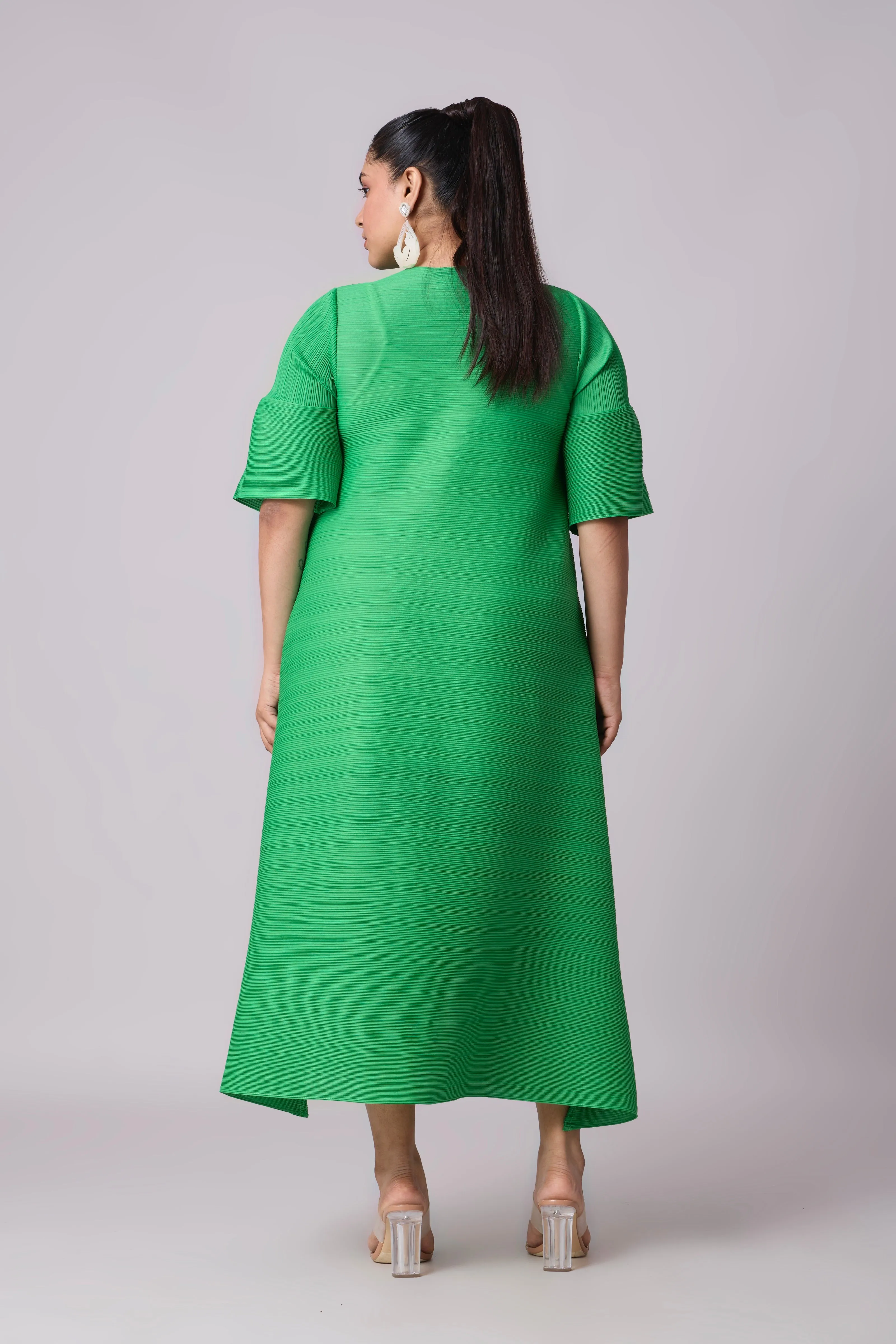 Paulina Midi Dress - Green