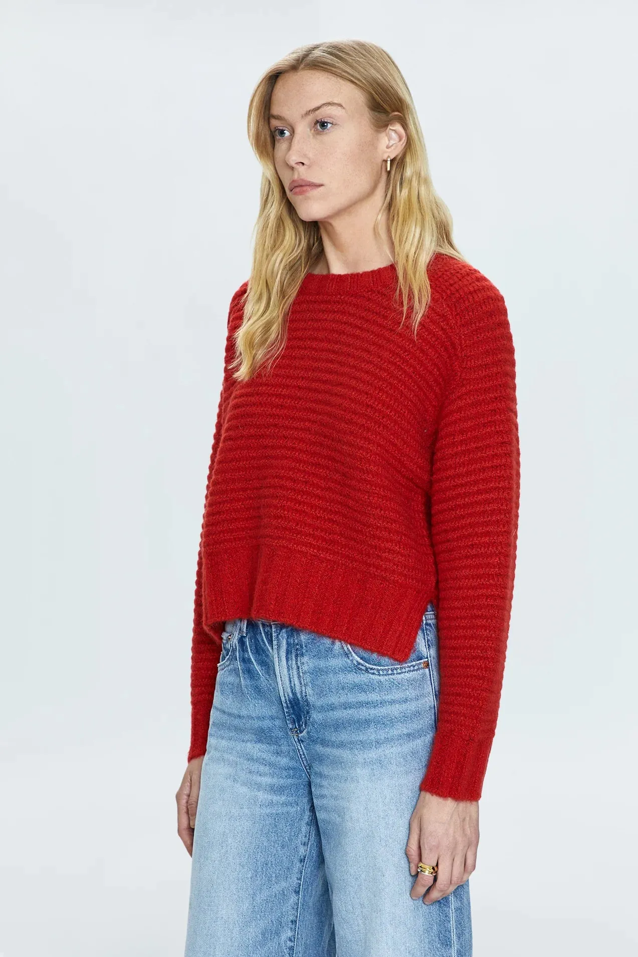 PISTOLA - ADINA EVERYDAY SWEATER ROUGE