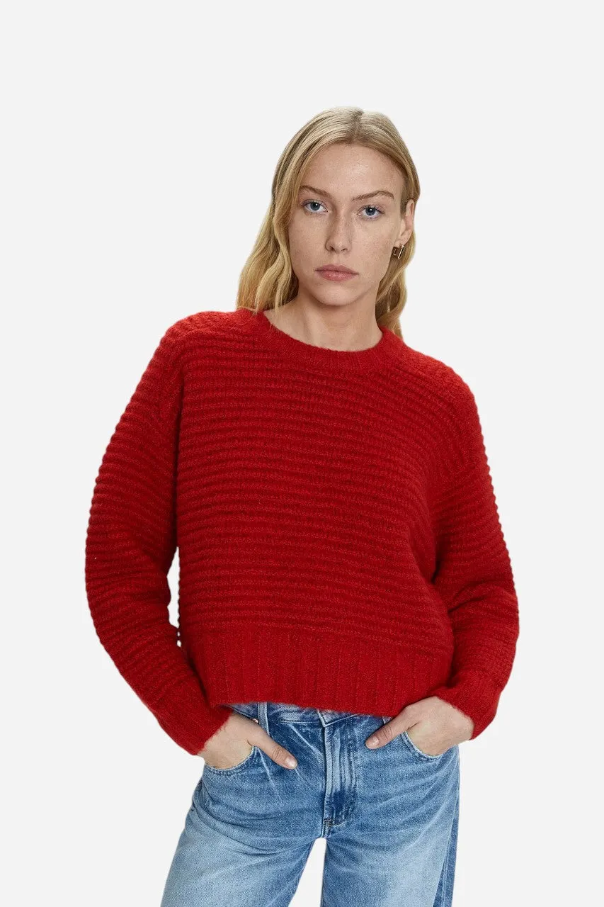 Pistola Adina Sweater in Rouge