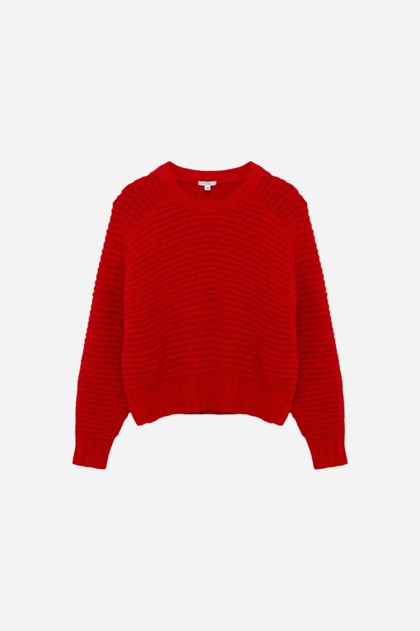 Pistola Adina Sweater in Rouge